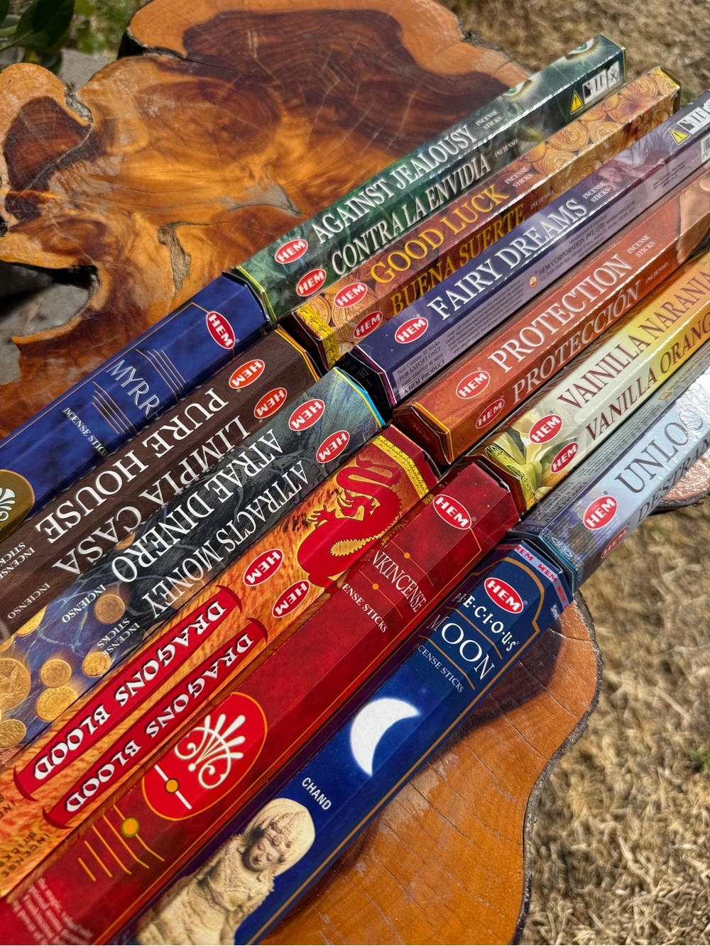 HEM Incense 12 Stick Variety Pack - Multi Color